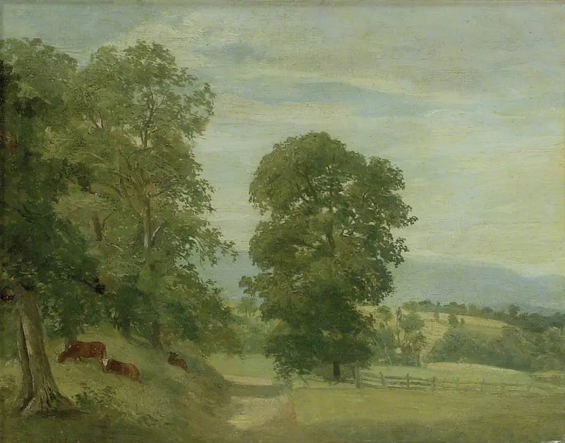 A Suffolk Landscape - John Constable