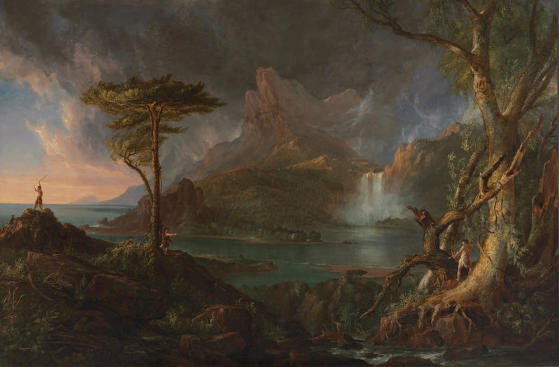 A Wild Landscape - Thomas Cole