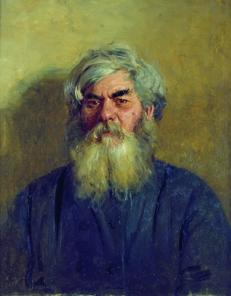A peasant with a bad eye. - Ilya Repin