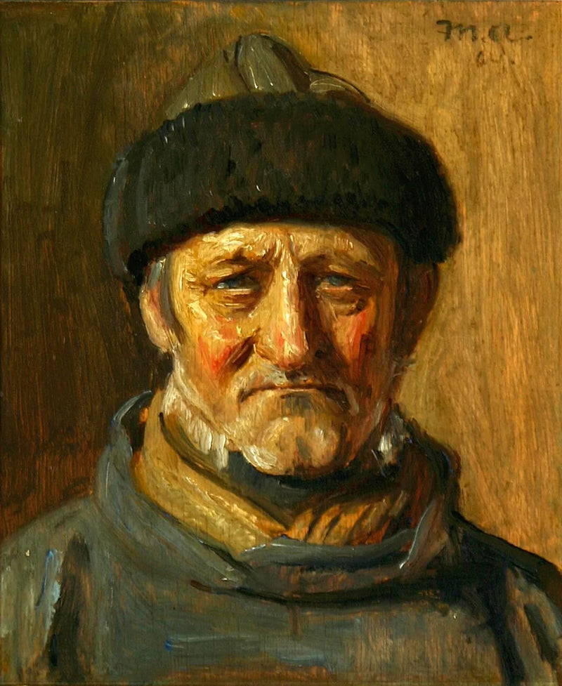 A fisherman from Skagen. - Michael Peter Ancher