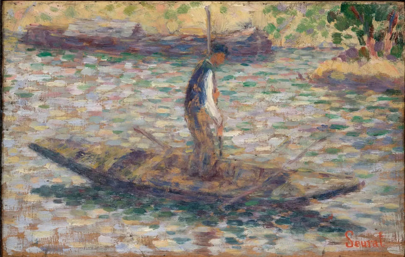 A Fisherman - Georges Seurat