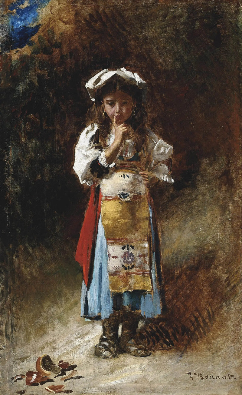 A Small Accident - Léon Bonnat