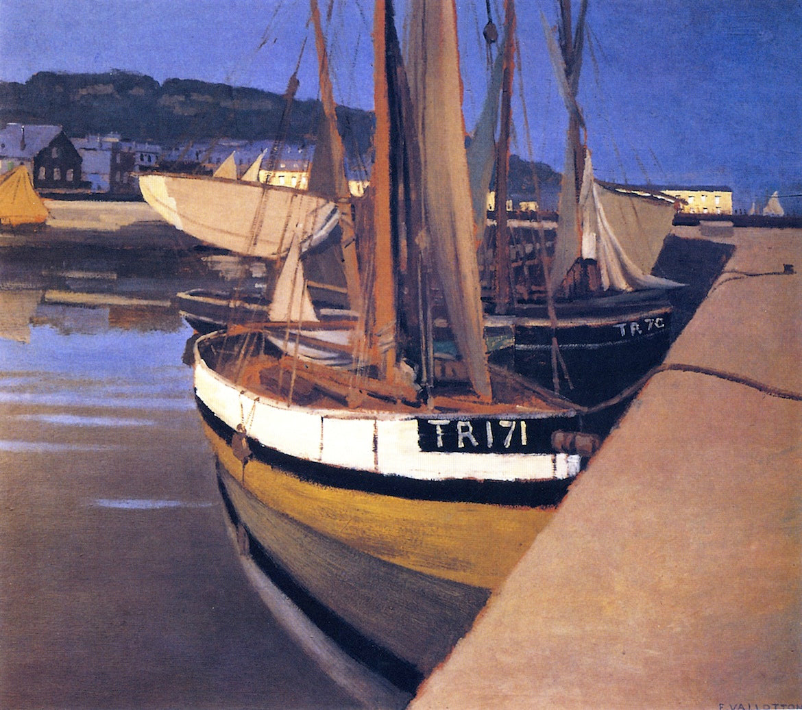 A Port - Félix Vallotton
