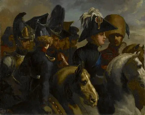 A Prince and His Staff - Théodore Géricault
