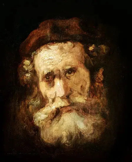 A Rabbi - Rembrandt