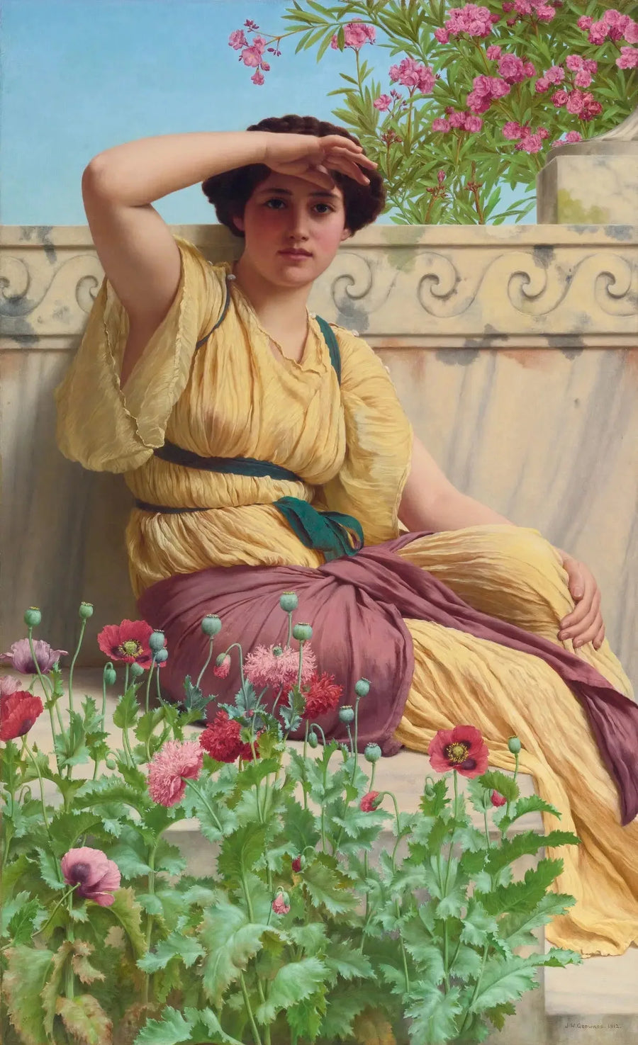 A Romantic Date - John William Godward
