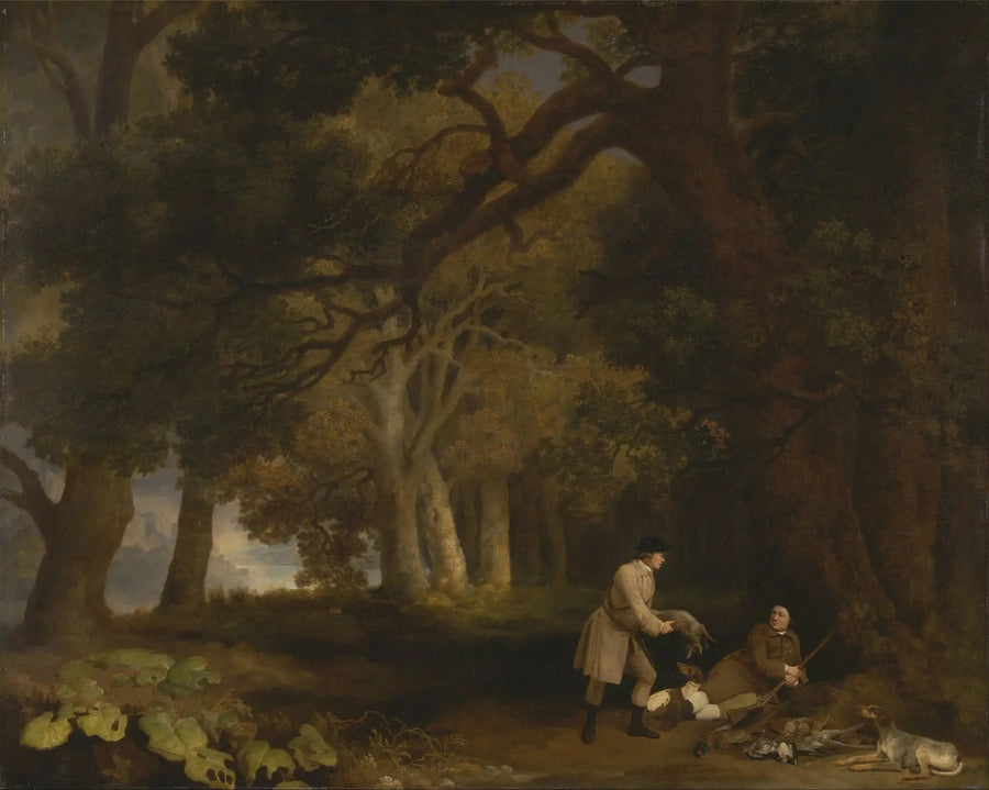 A Rest After the Shooting - George Stubbs