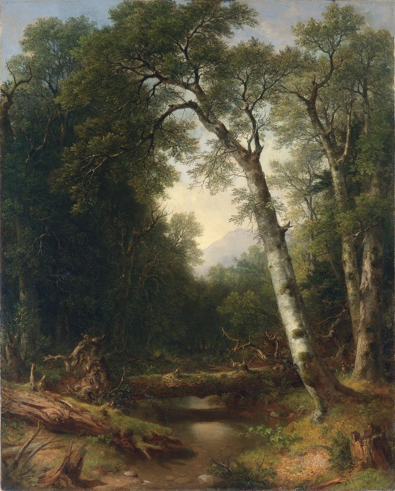 A Stream in the Woods - Asher Brown Durand