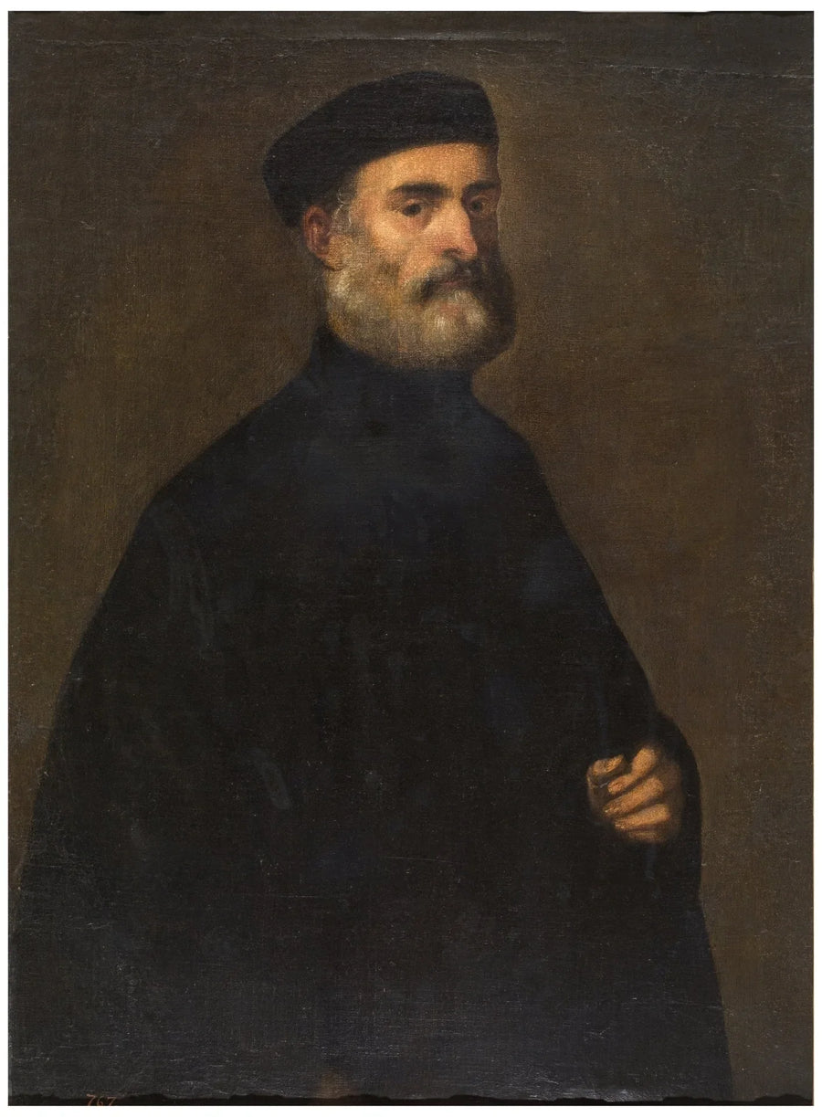 A Venetian senator or secretary - Jacopo Tintoretto