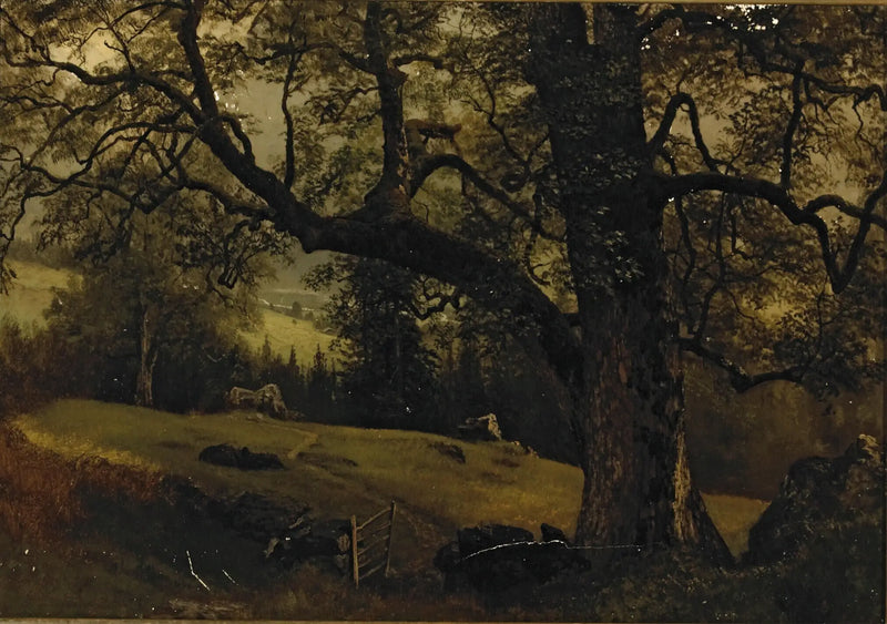 A Path Through the Trees - Albert Bierstadt
