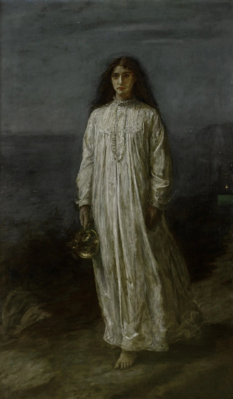 A Sleepwalker - John Everett Millais