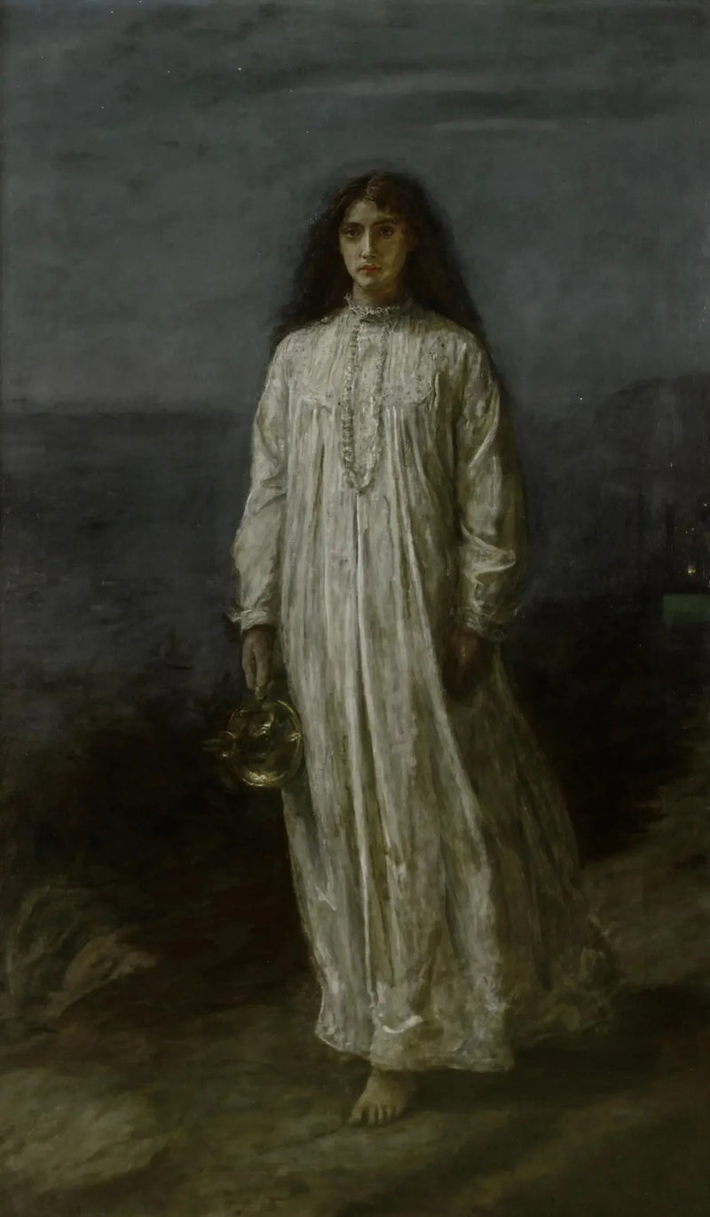 A Sleepwalker - John Everett Millais