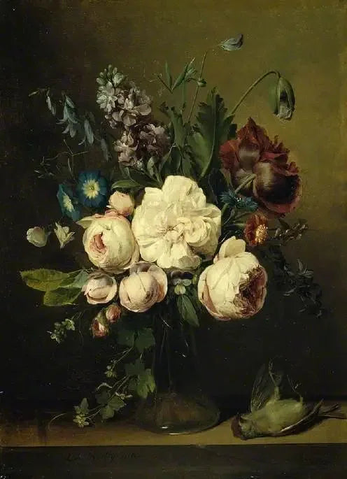 A Flower Vase - Louis-Léopold Boilly