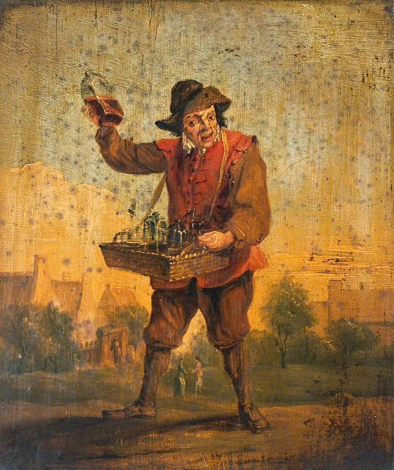A medicine seller - David Teniers the Younger