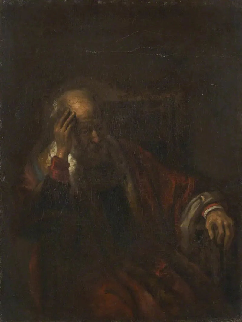 An old man in a chair - Rembrandt