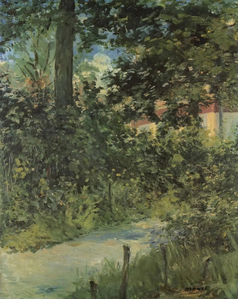 A Pathway in the Garden of Rueil - Édouard Manet