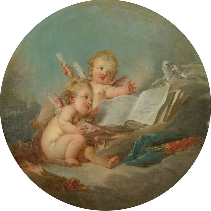 An Allegory of Music - François Boucher
