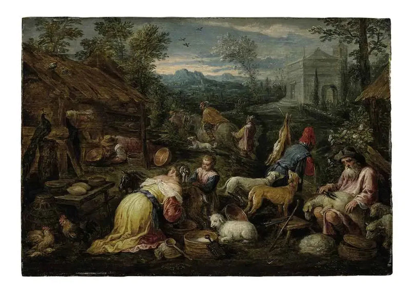An Allegory of Spring - David Teniers the Younger
