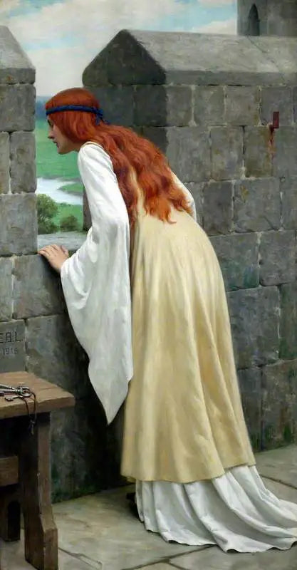An Arrival - Edmund Blair Leighton