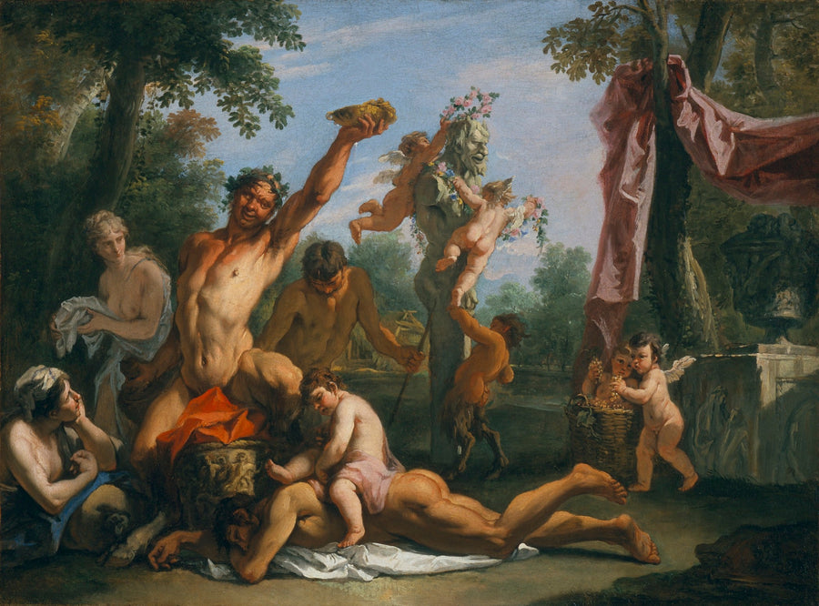 A Bacchanal - Sebastiano Ricci