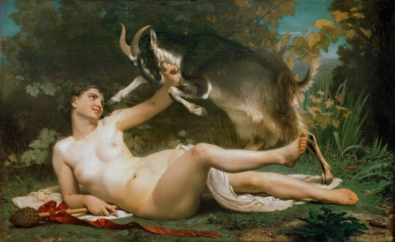 A Bacchante - Bouguereau