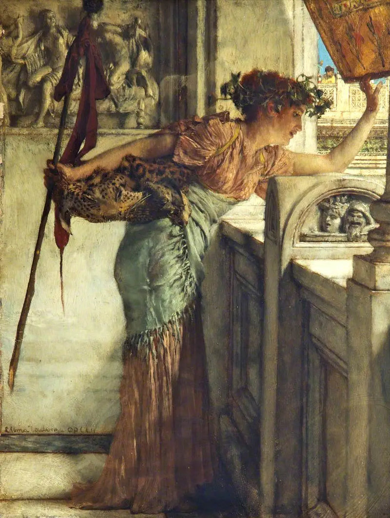 A Bacchante - Lawrence Alma-Tadema