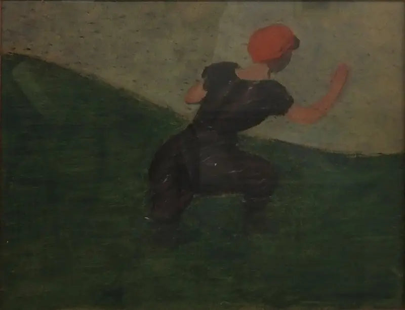 A Bathing Woman at Étretat - Félix Vallotton