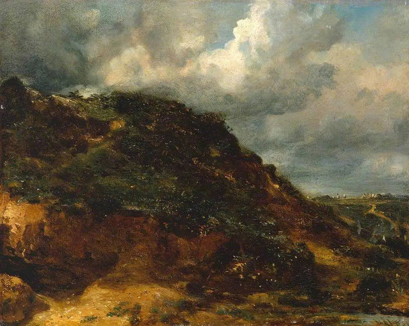 A Bank on Hampstead Heath - John Constable