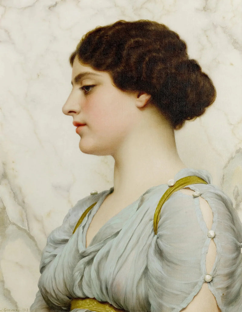 A Roman Beauty - John William Godward