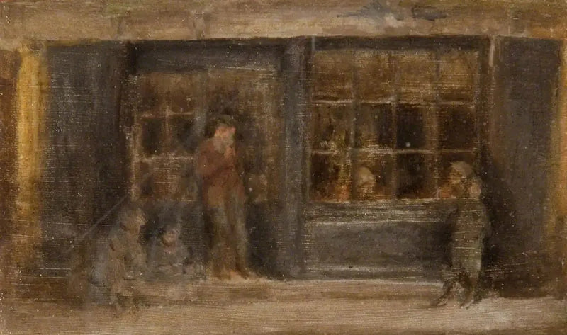 A shop - James Abbott McNeill Whistler