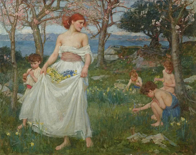 A Song of Spring - John William Waterhouse