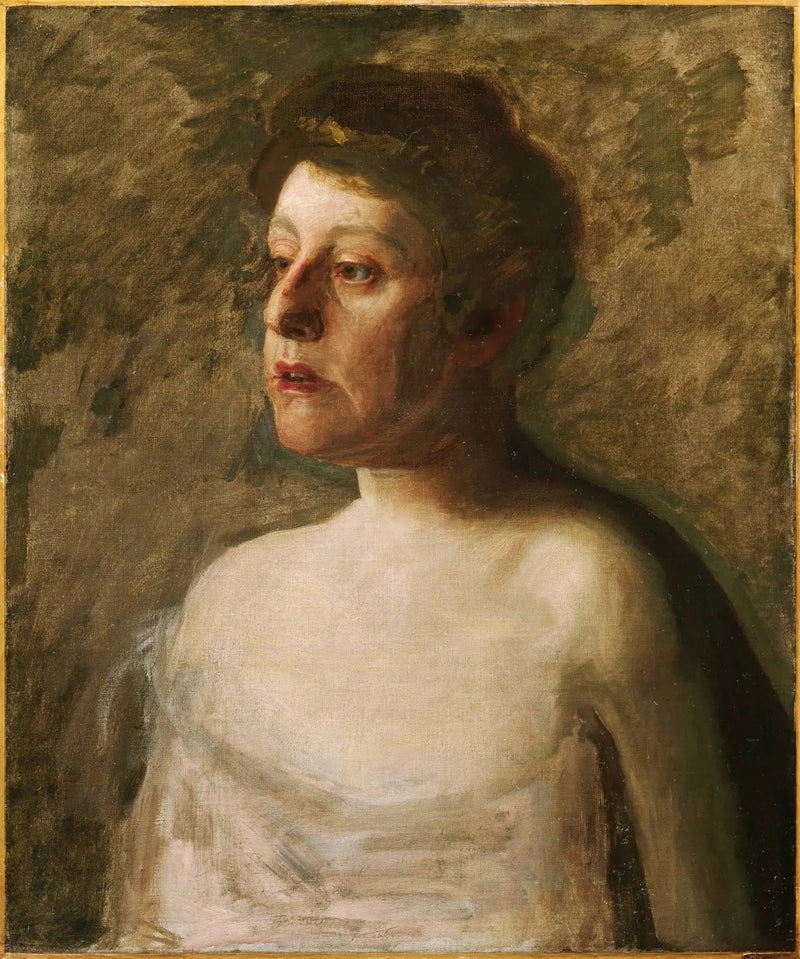 A singer (Mrs. W.H. Bowden) - Thomas Eakins