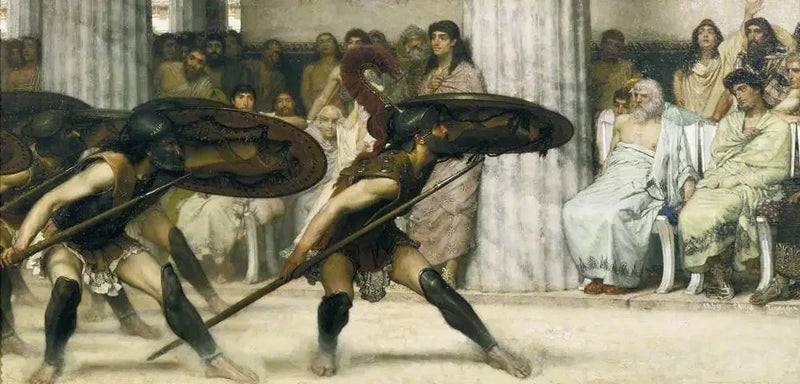 A Dance at Pyrrhus - Lawrence Alma-Tadema