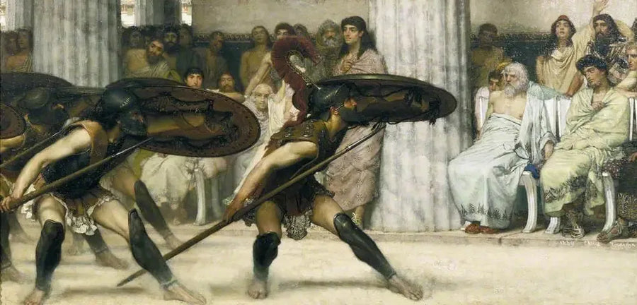 A Dance at Pyrrhus - Lawrence Alma-Tadema