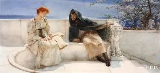 Une déclaration - Lawrence Alma-Tadema Reproductions de tableaux à la peinture à l’huile