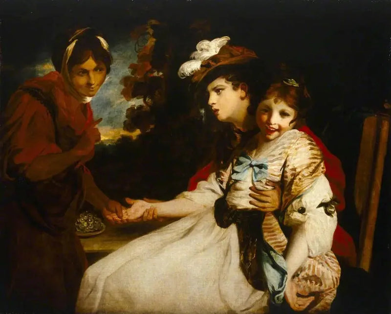 A fortune-teller - Joshua Reynolds