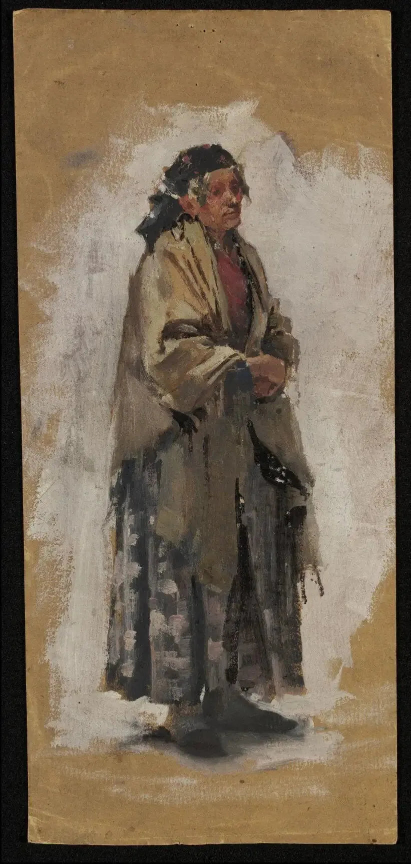 An elderly woman - Luke Fildes