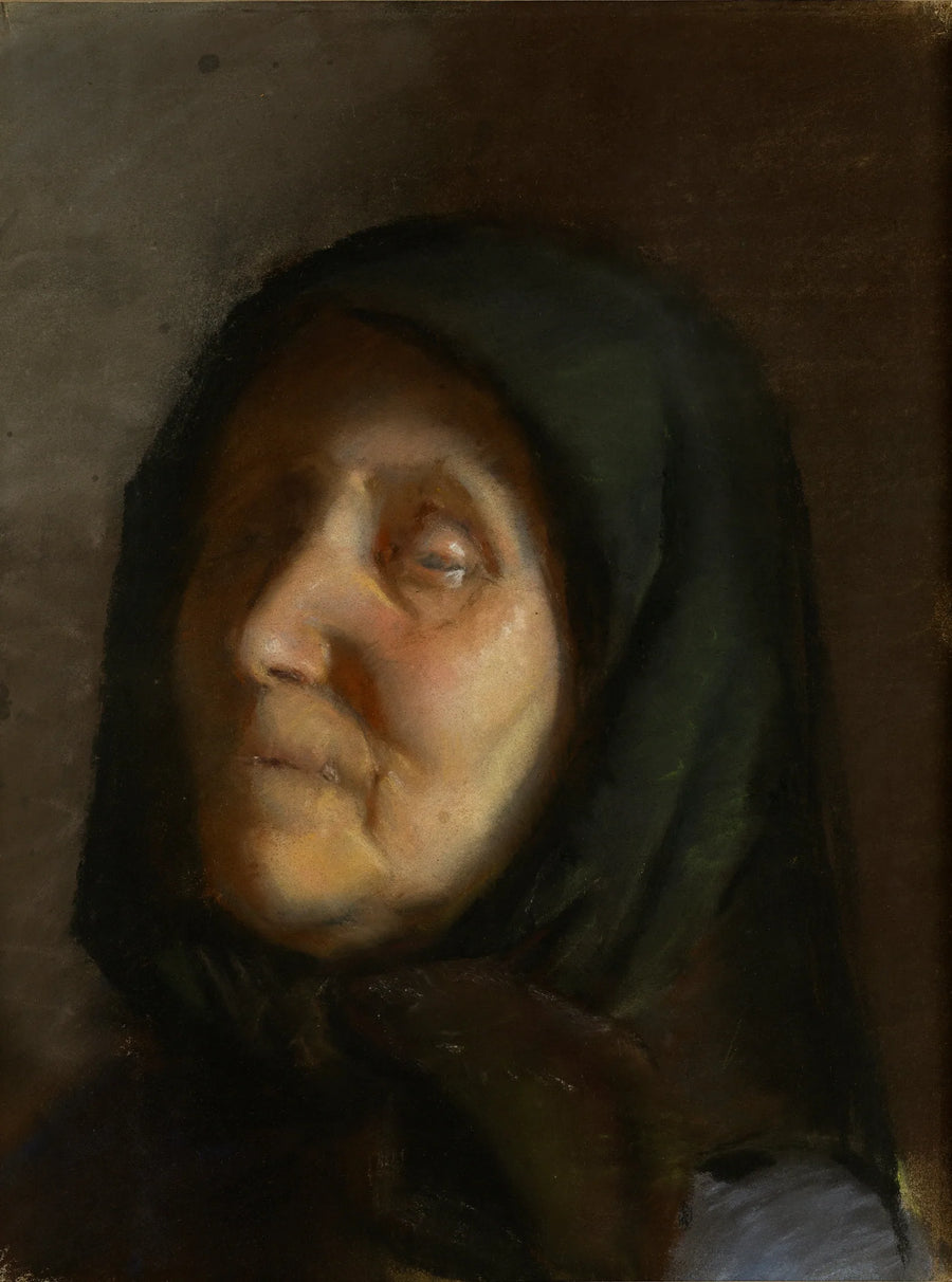 A Blind Woman - Anna Ancher