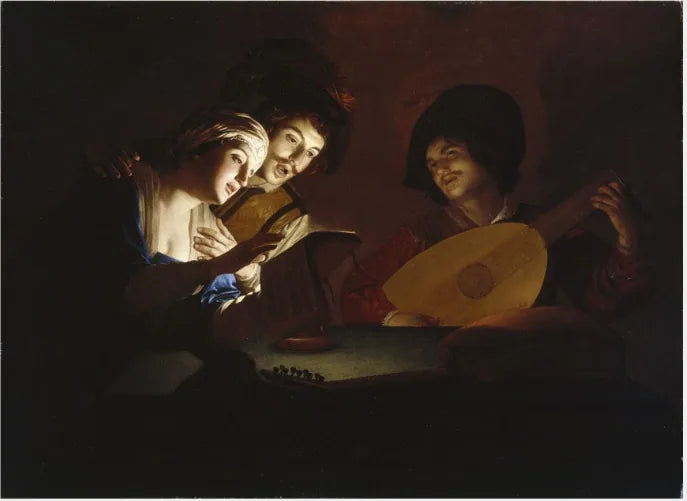 A Musical Celebration - Gerrit van Honthorst