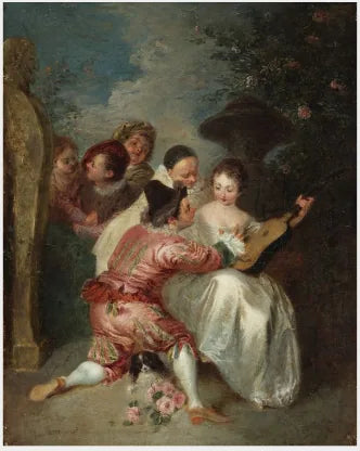 A Musical Celebration (The Storyteller) - Antoine Watteau