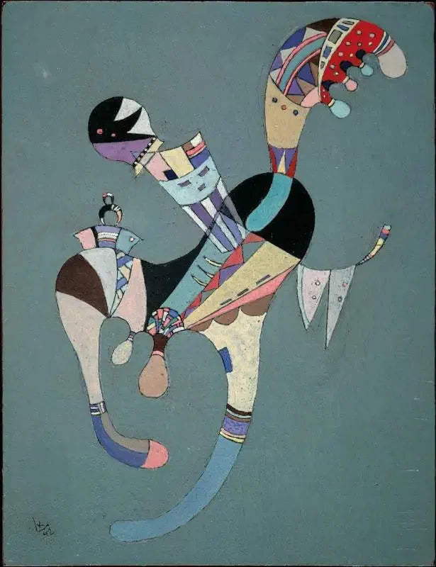 A Floating Figure - Vassily Kandinsky