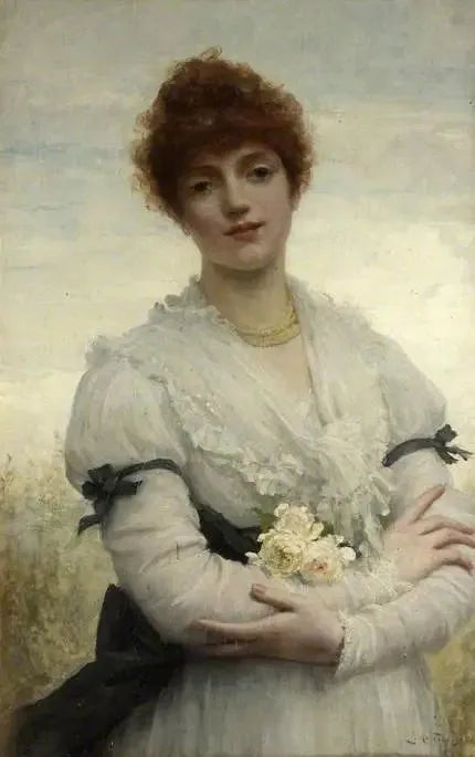 An English girl - Luke Fildes