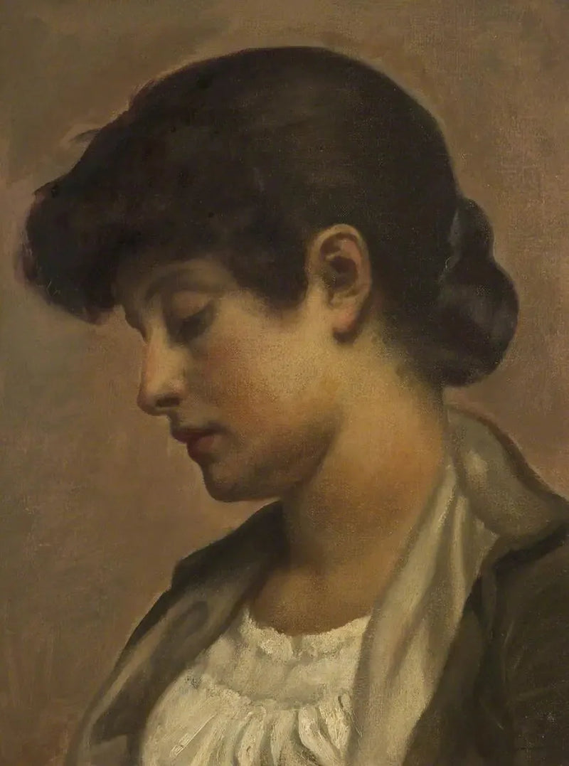 A Girl Headoga - Frederic Leighton
