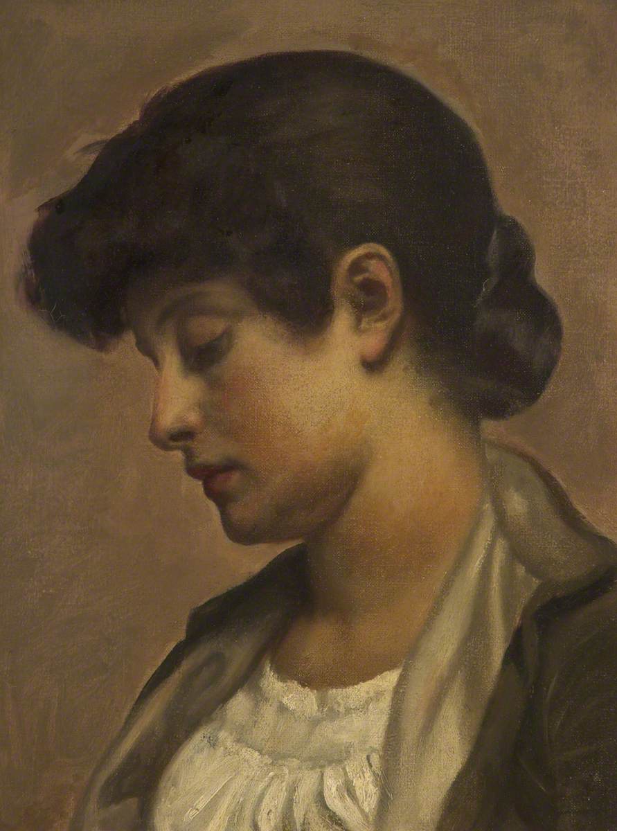 A Girl Headoga - Frederic Leighton