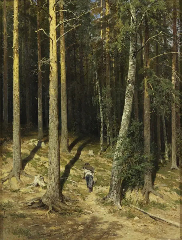 A Pine Forest - Ivan Chichkine