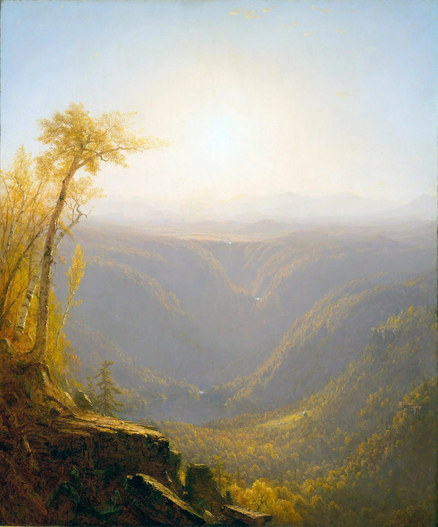A Gorge in the Mountains (Clove of Kauterskill) - Sanford Robinson Gifford