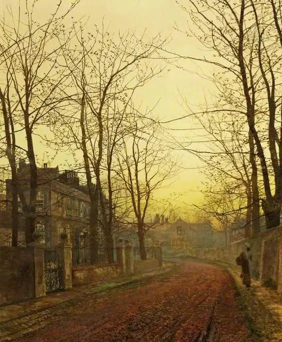 An Autumn Idylle - John Atkinson Grimshaw