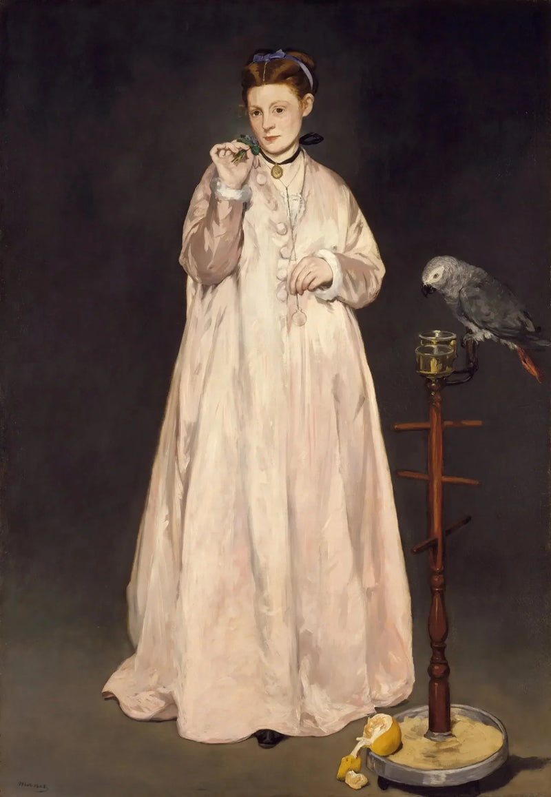 A Young Lady in 1866 - Édouard Manet