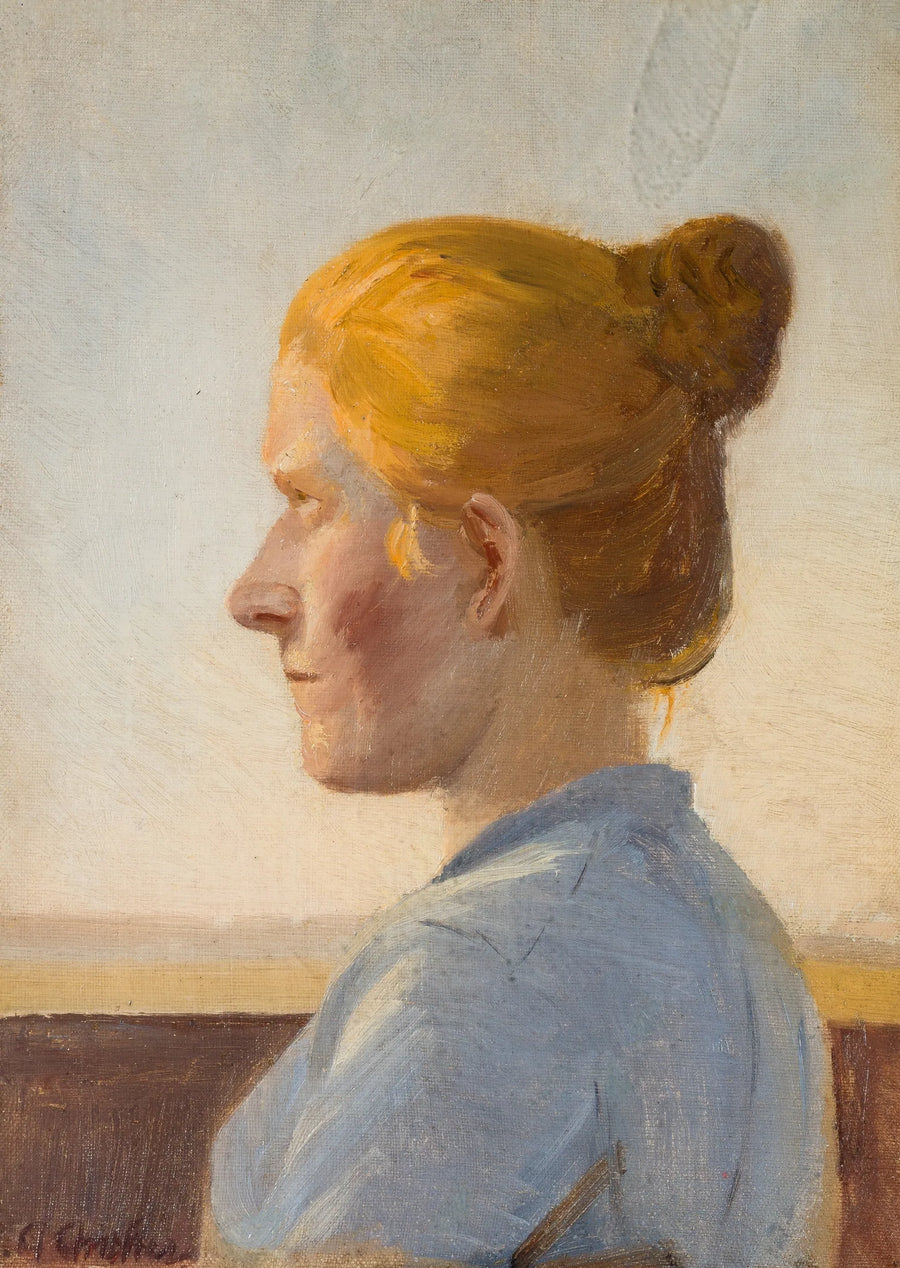 A young woman from Skagen - Anna Ancher
