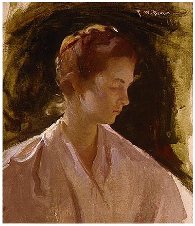 A Young Girl - Frank Weston Benson
